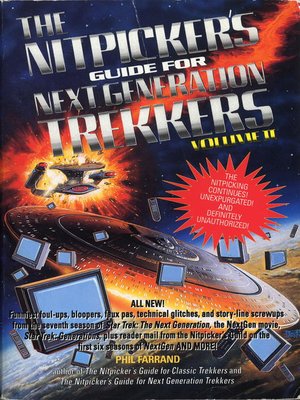 cover image of The Nitpicker's Guide for Next Generation Trekkers Volume 2